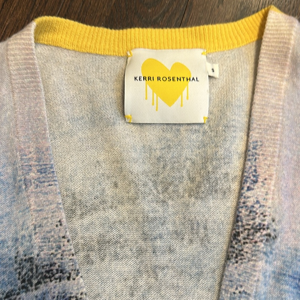 Kerri Rosenthal Cashmere Cardigan View 2
